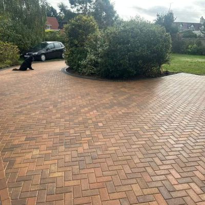 large block paved driveway ipswich 4