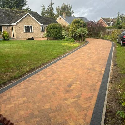 large block paved driveway ipswich 5